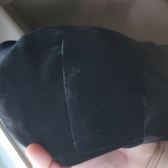 Vintage velvet, chiffon, and silk Ralph Lauren Dress - Picture 4 of 6